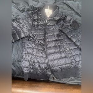 Moncler Dark Gray Quilted Jacket